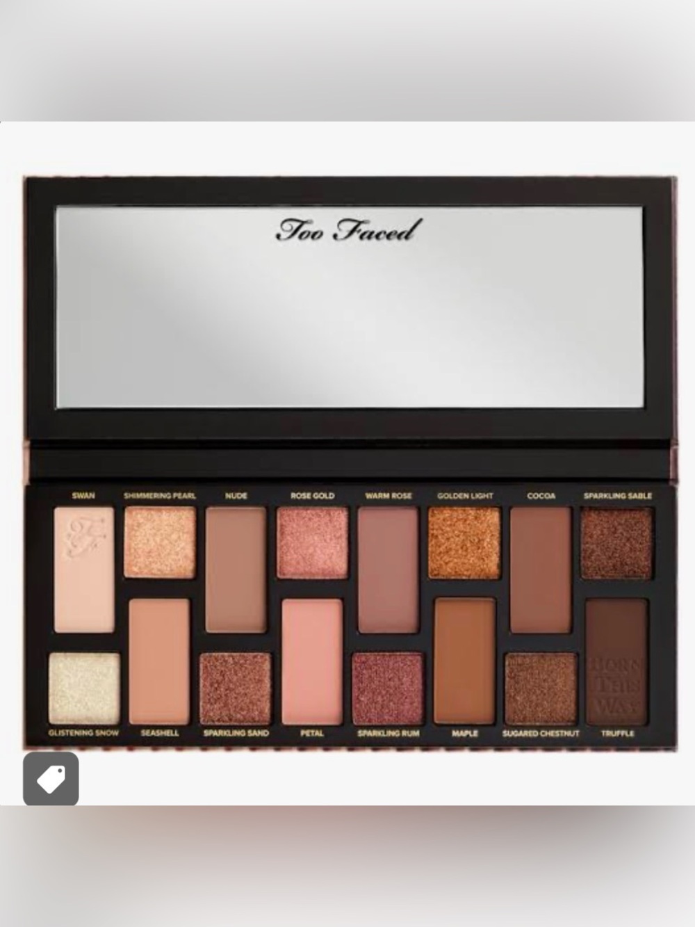 Too Faced Born This Way The Natural Nudes Palette - Damaged Pan